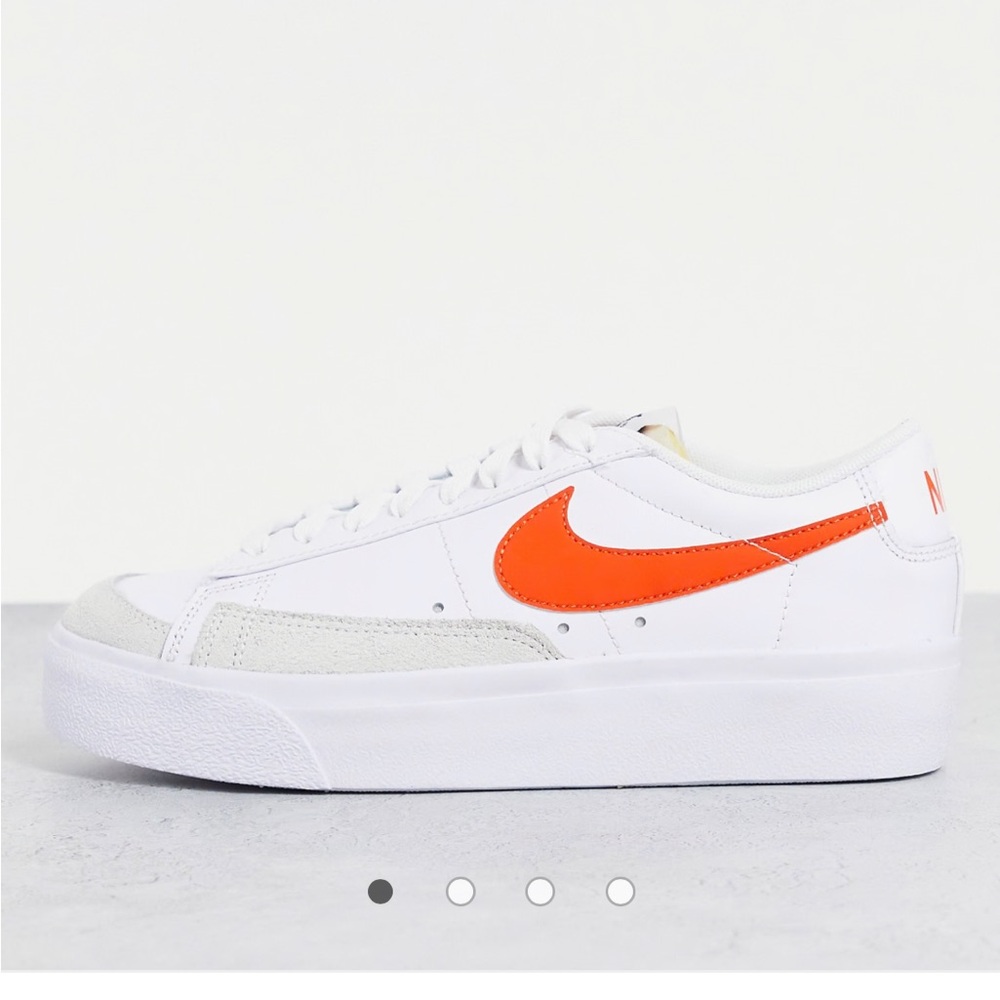 nike blazer low platform sneakers